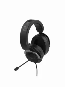 Audífonos Asus Tuf Gaming H3 Diadema Para Juego, Micrófono Boom, Conectividad Alámbrico, Conector De 3.5 Mm Si, Color Negro, Gris